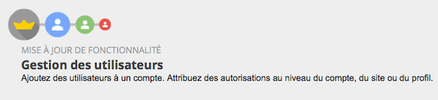 Google Analytics gestion utilisateurs