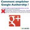 Empêcher authorship