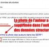 Authorship photo auteur outil test données structurées