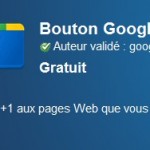 Extension Chrome officielle : Bouton Plus un