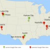 Carte fibre optique Google février 2014