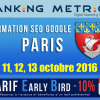 Formation SEO à Paris (octobre 2016)