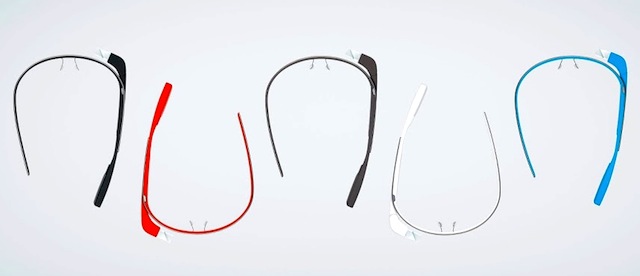 5 couleurs pour Google Glass