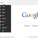 Menu déroulant Google