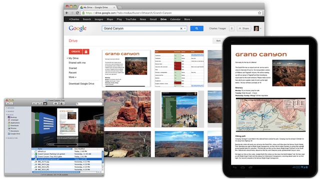 Google Drive : recherche de documents et accès multi-supports Google Drive