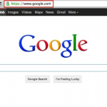 Google.com en HTTPS (SSL)