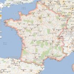 Google Maps : carte de la France Google Maps : carte de la France