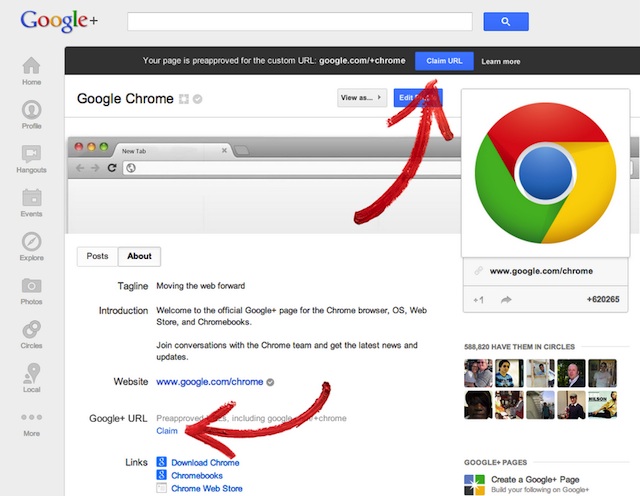 Claim URL Claim URL