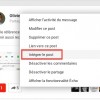 Option d'intégration de post Google+