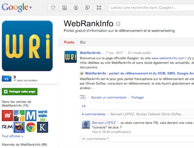 Les problèmes des pages Google+ à leur lancement Les problèmes des pages Google Plus à leur lancement