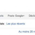 Google+ : recherche temps réel Google Plus : recherche temps réel