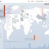 Carte attaques DDoS