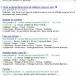 Test affichage SERP Google : liste à puces dans le snippet