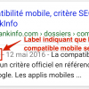 Label compatible mobile