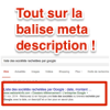 Balise meta description