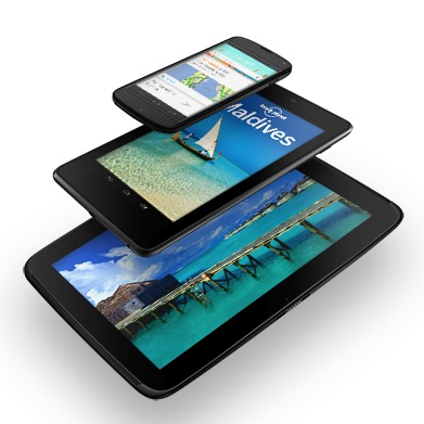 Tablettes et smartphone Nexus Tablettes et smartphone Nexus