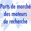 Parts marché moteurs de recherche