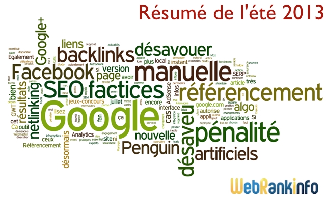 webmarketing résumé été 2013