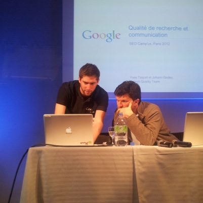 Les informations fournies par Google au SEOcampus 2012 Paris Google au SEO Campus Paris 2012