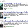 Articles de fond dans SERP Google