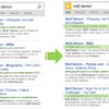 SERP mobiles sur Bing nov 2014