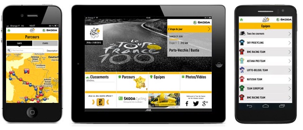 appli tour de France 2013