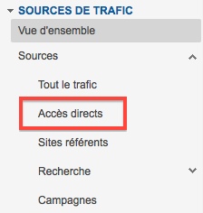 Le trafic direct analysé dans votre outil de mesure d'audience Comment analyser le trafic direct dans son outil de mesure d'audience