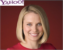Marissa Mayer PDG de Yahoo Marissa Mayer