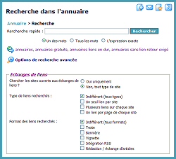 Liste de bons annuaires