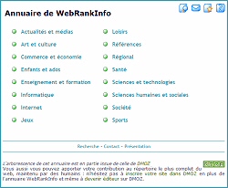 Modification de vos sites dans l'annuaire