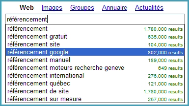 Google Suggest (beta) Google Suggest