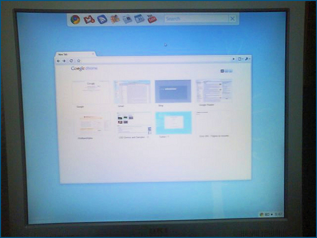Screenshot Google Chrome OS