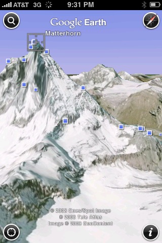 Earth pour iPhone et iPod Touch