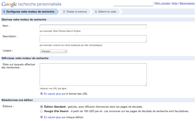 Custom Search Engine