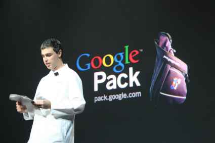 Larry Page au CES 2006