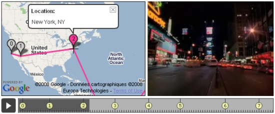 Exemple d'utilisation de l'API Google Maps en Flash