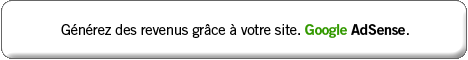 Parrainage AdSense 468x60 pixels