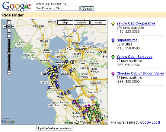 Ride Finder