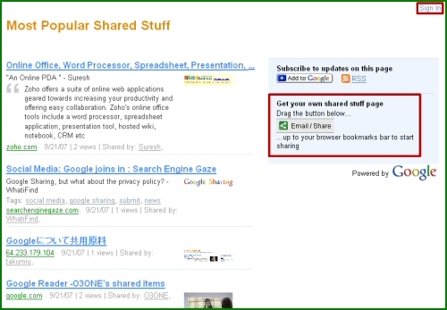 Shared Stuff