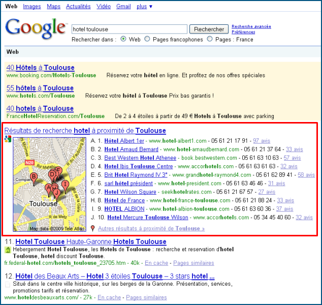 Optimisation du référencement pour Google Local