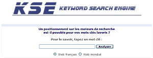 Keyword Search Engine&nbsp;: le choix des bons mots-clés