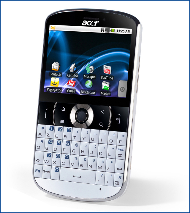 Android smartphones gain beTouch Acer E130