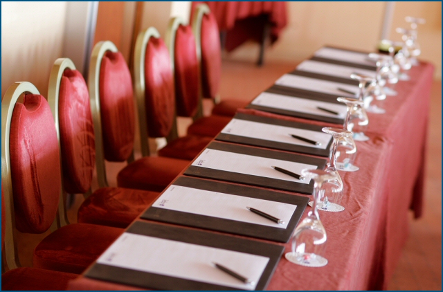 Salle de séminaire dans l'Hotel Radisson Lyon