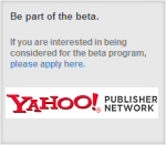 Publicité contextuelle Yahoo YPN (Yahoo! Publisher Network)