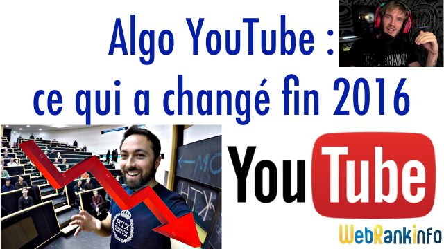 Algo YouTube fin 2016