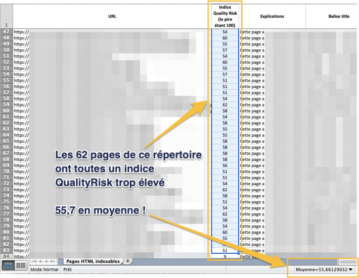 Pages au mauvais QR