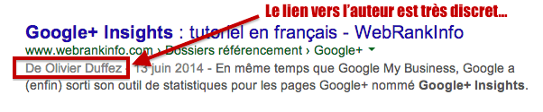 Authorship : photo de l'auteur supprimée des SERP