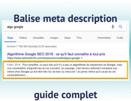 Balise meta description