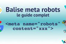 Balise meta robots et SEO