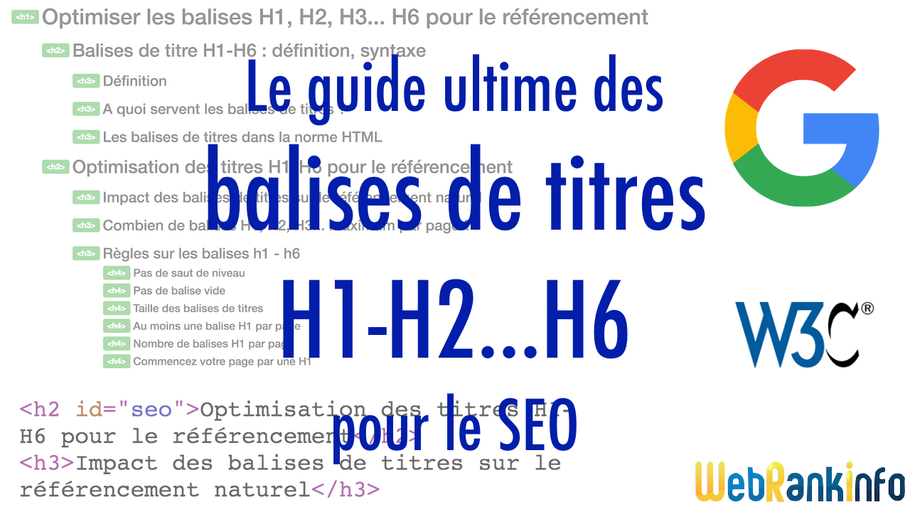 Tuto balises h1 h2 h3